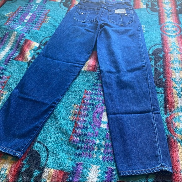VTG Schmidt Denim Jeans. Size 25/29. Excellent shape! Rad Design. Straight. - Picture 10 of 13